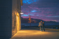 The Gate at Blue Hour Golden Gate Bridge pink sky SF print